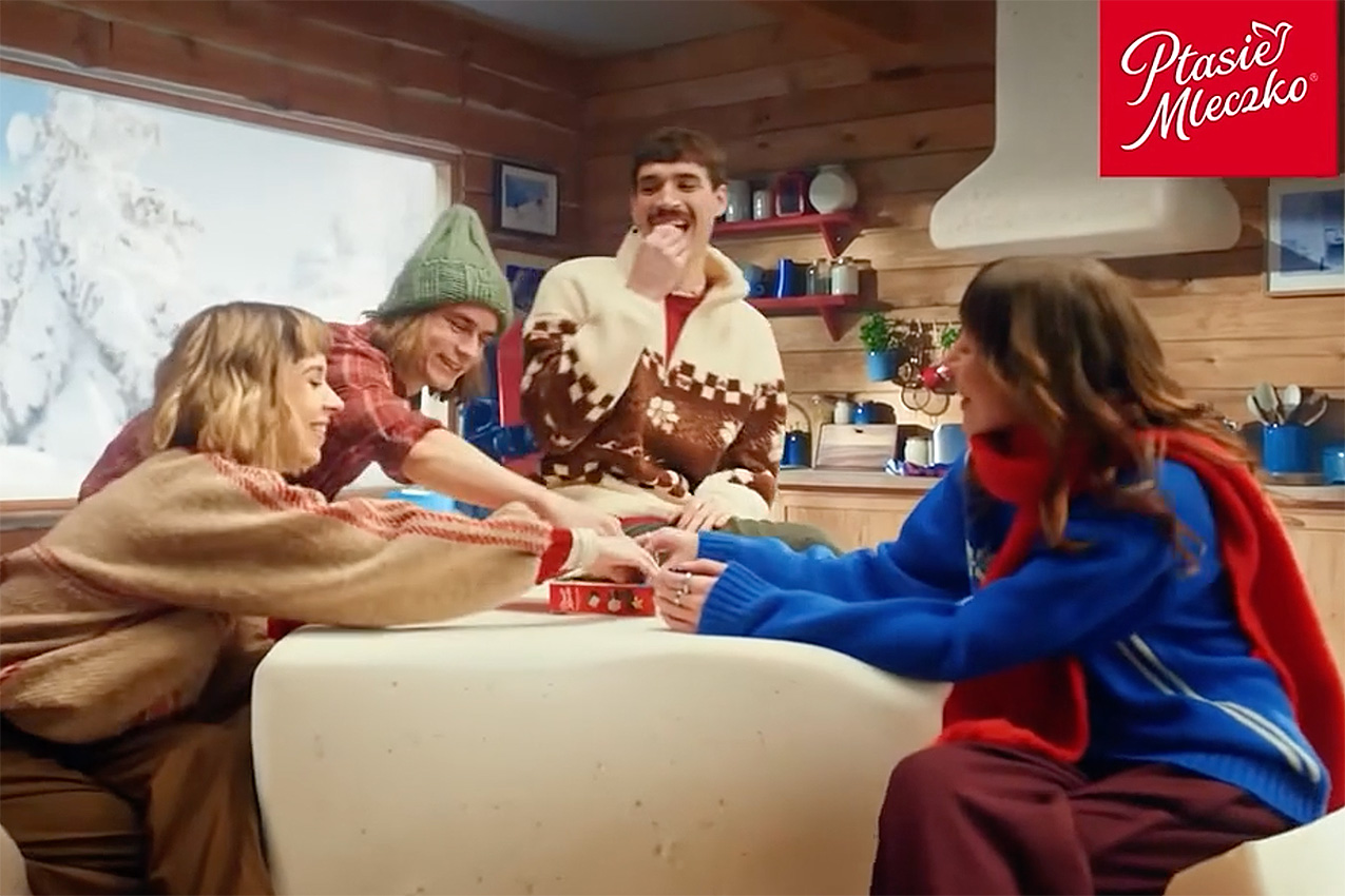 Barys and Paula for Wedel Ptasie Mleczko